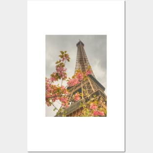 Springtime Eiffel Posters and Art